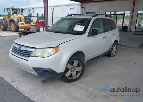 2010 Subaru Forester 2.5X Premium из США, поврежденный, VIN JF2SH6CC0AH900167